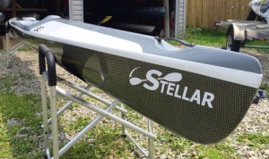 Rounded bows of Stellar designs don't pick up leaves, weeds, etc.