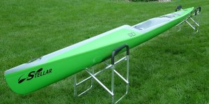 SEI, 2nd generation, Stellar, intermediate, surf ski, surfski, advantage layup, kayak, racing, paddling,