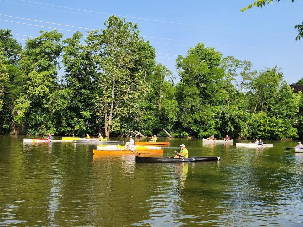 Fort Wayne, Indiana, USCA, St Joe River, racing, paddling, Shoaff Park, C1, K1, aluminum, kayak, canoe, flat water, OC1, outrigger canoe