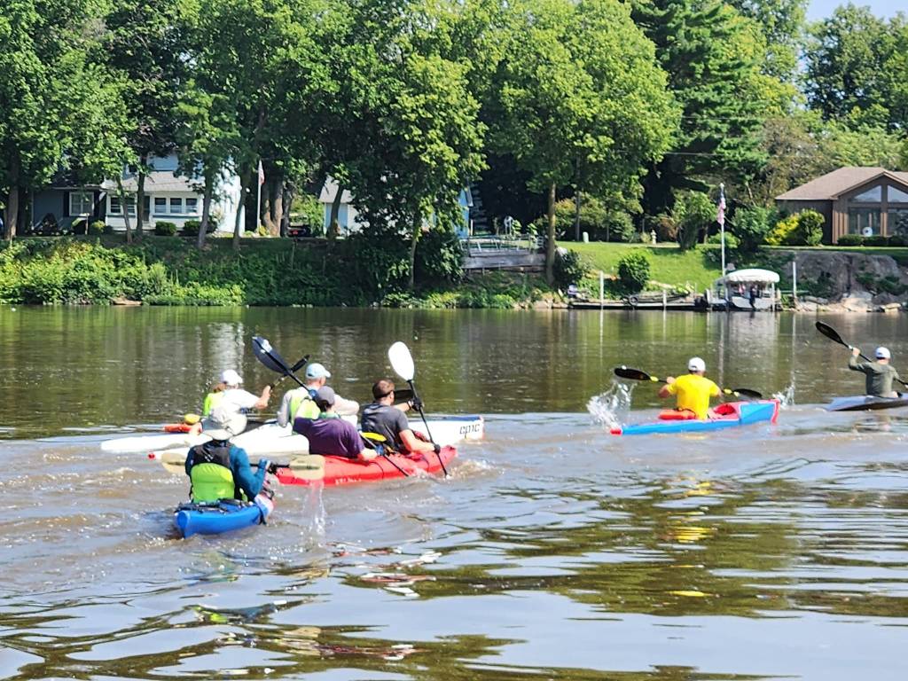 USCA, Indiana, Leo boat launch, St Joe River, Grabill Rd, C1, C2, K1, sea kayak, paddling, racing, recreational, competitive, canoe, kayak